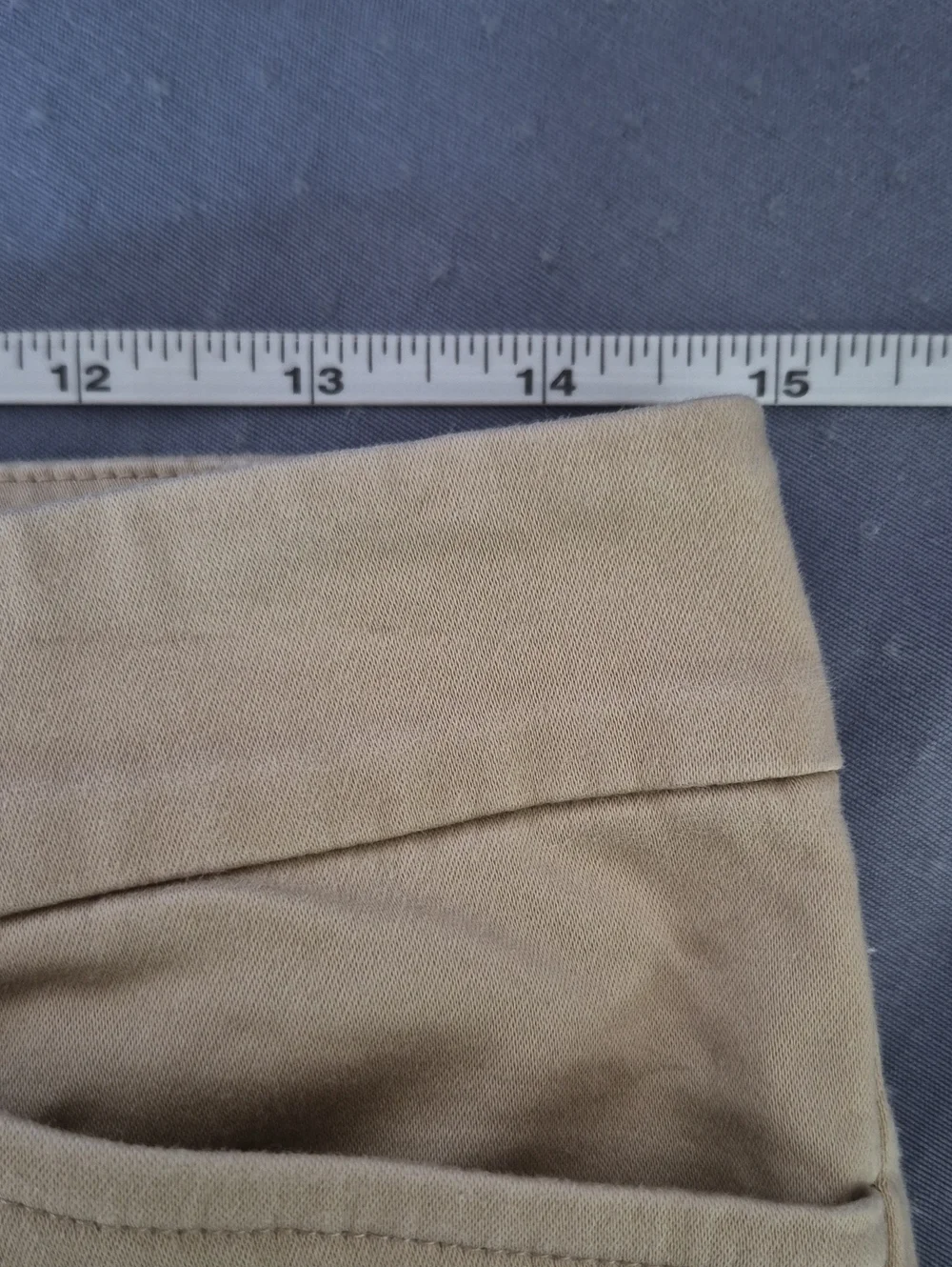 Ralph Lauren Pant Womens 4 Stretch Chino Tan Straight Leg Classic Career Uniform